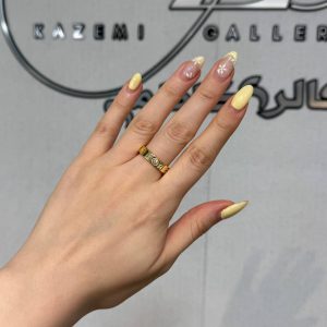 انگشتر کارتیر روکش طلا ۵.۰۹ گرم - گالری کاظمی